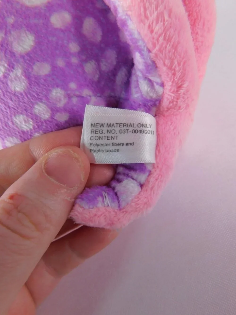 Ty Beanie Boos Legs Purple Octopus Mini Plush Stuffed Animal Toy Washable
